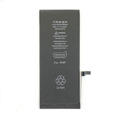 Аккумулятор Tamex iPhone iPhone 6 Plus 3520 mAh. усиленная емкость