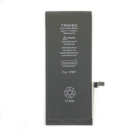 Аккумулятор Tamex iPhone iPhone 6 Plus 3520 mAh. усиленная емкость