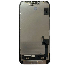 Дисплей з сенсорним екраном (модуль) iPhone 14, чорний, переклеювання