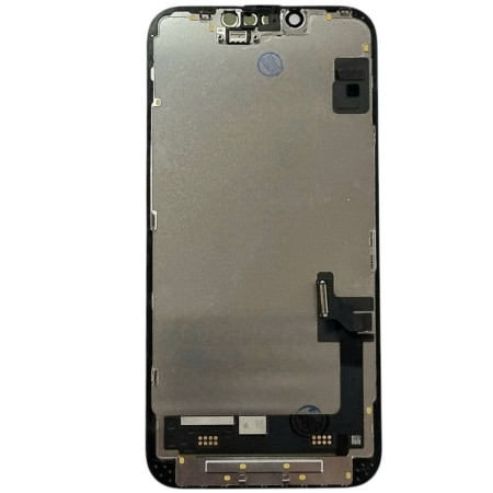 Дисплей с сенсорным экраном (модуль) iPhone 14, черный, переклейка