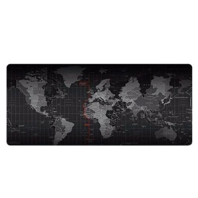 Килимок для Миші map (карта світу) (70*30) Black
