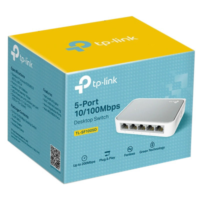 Комутатор локальної мережі (Switch) tp-link TL-SF1005D 5-Port