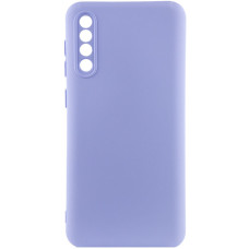 Чехол-силикон Getman Liquid Silk Full Camera Samsung Galaxy A50, A505, A30S, A307, A50S, A507 (Сиреневый / Lilac)