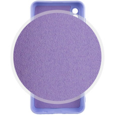 Чехол-силикон Getman Liquid Silk Full Camera Samsung Galaxy A50, A505, A30S, A307, A50S, A507 (Сиреневый / Lilac)