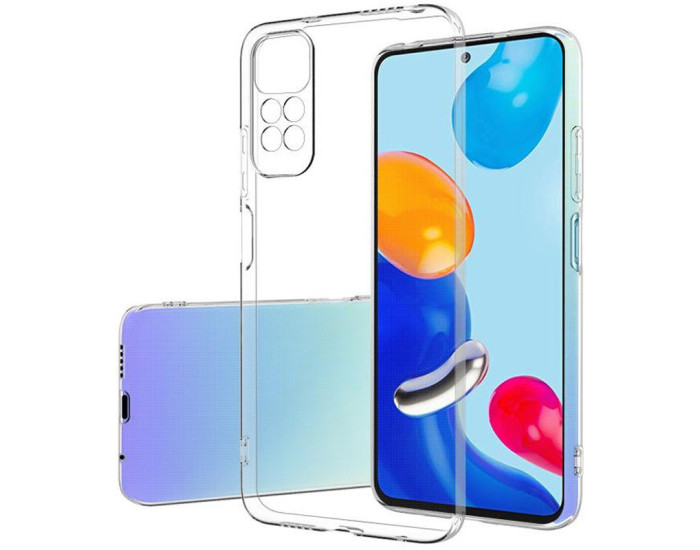 Чохол-силікон Epic Transparent 1,5mm Full Camera Xiaomi Redmi Note 11 / Note 11s Прозорий