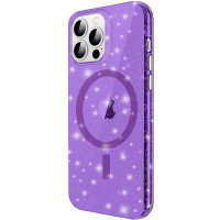 Чехол-силикон Radiance with MagSafe iPhone 13 Pro Max фиолетовый