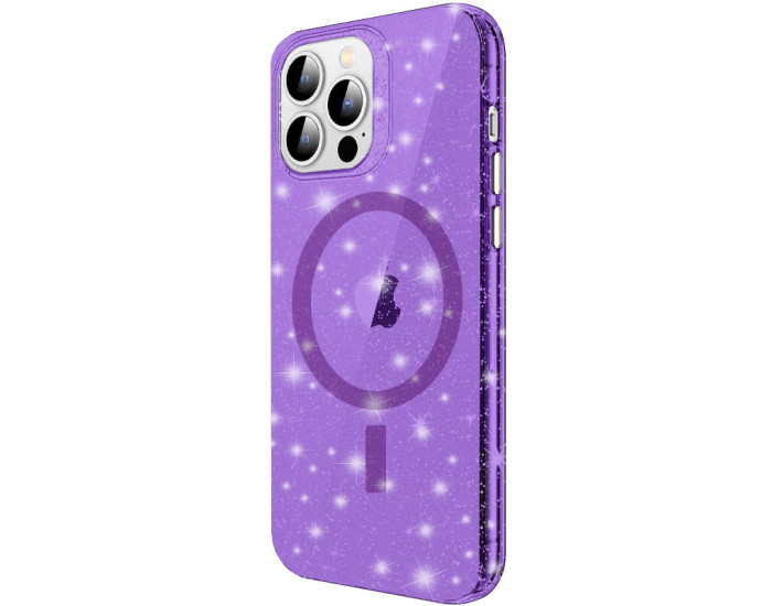 Чехол-силикон Radiance with MagSafe iPhone 13 Pro Max фиолетовый