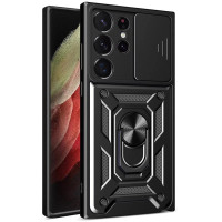 Чехол-Ударопрочный Camshield Serge Ring Samsung Galaxy S25 Ultra Черный