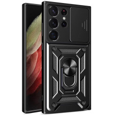 Чехол-Ударопрочный Camshield Serge Ring Samsung Galaxy S25 Ultra Черный