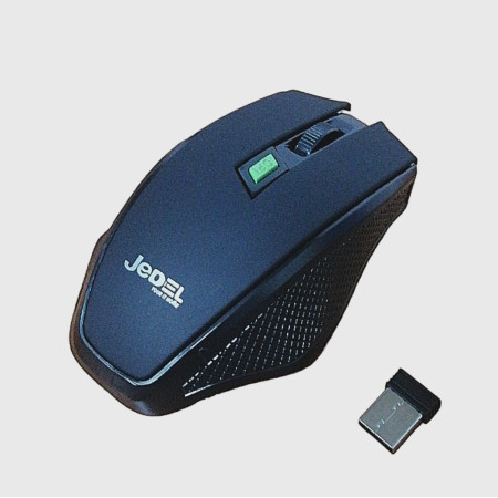 Мышь беспроводная JEDEL W400 Black (Класс B)