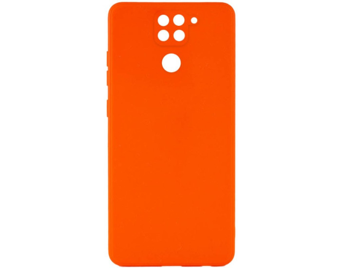 Чехол-силикон Candy Full Camera Xiaomi Redmi Note Note 9 (Оранжевый)