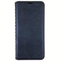 Чехол-книга Leather Folio Samsung M52 черный (Класс А)