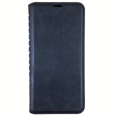 Чехол-книга Leather Folio Samsung M52 черный (Класс А)