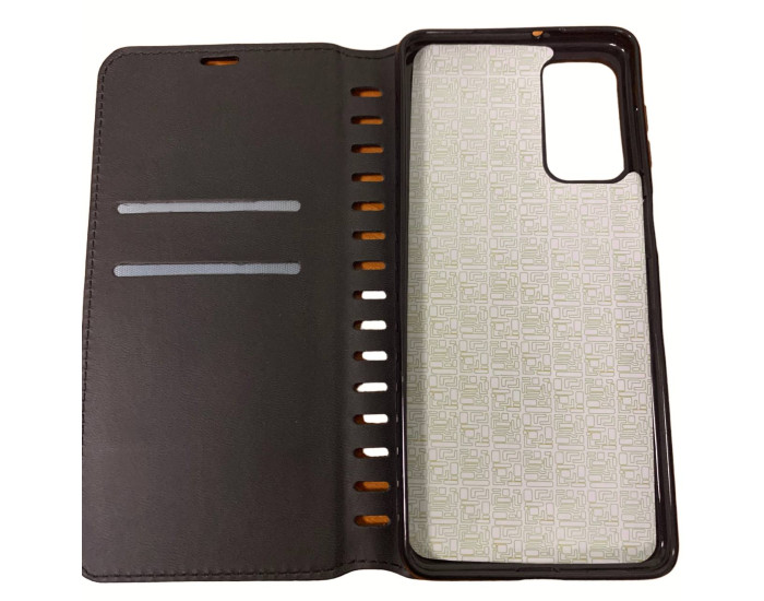 Чохол-книга Leather Folio Samsung M52 чорний