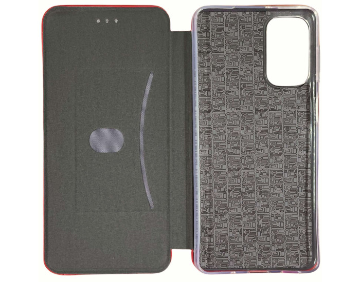 Чохол-книга Premium Leather Case Samsung M52/M526, червоний
