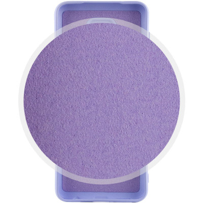 Чохол-силікон Getman Liquid Silk Full Camera Xiaomi Redmi Note 9 бузковий