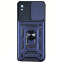 Чехол-Ударопрочный Camshield Serge Ring Xiaomi Redmi 9A, Синий