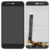 Дисплей с сенсорным экраном (модуль) Xiaomi Mi 5X, Mi A1, черный, High Copy
