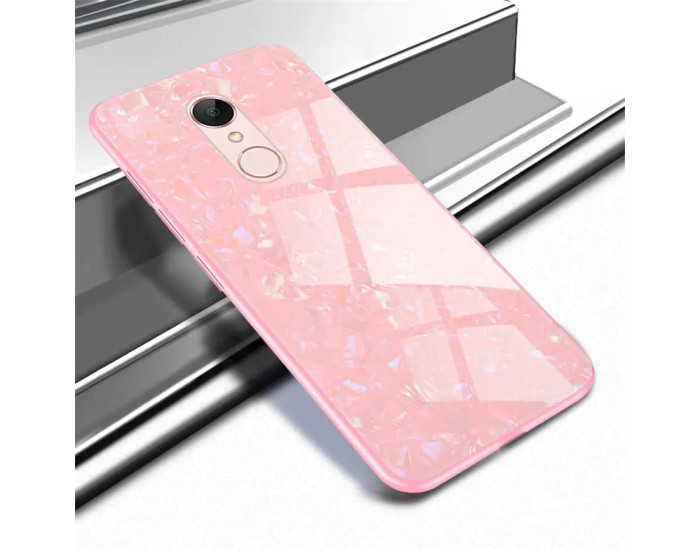 Чехол-силикон Marble Glass Xiaomi Redmi Mi9T, K20, K20 Pro, Mi9T Pro, Pink