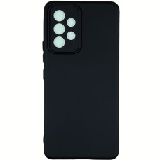 Чехол-силикон Silicone Lakshmi Full Camera Samsung A73 5G (Черный / Black) (Класс А)