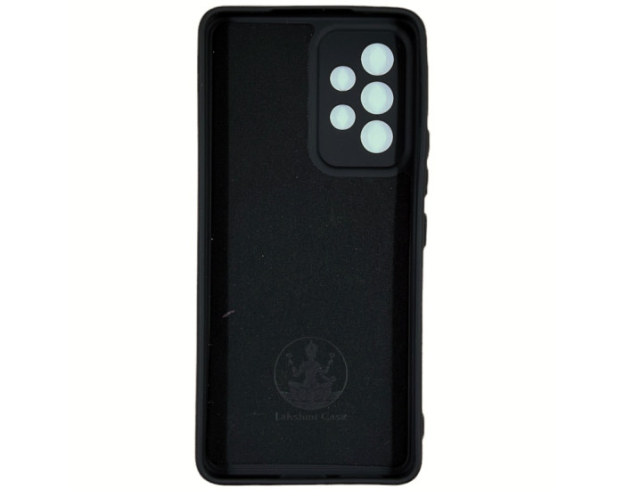 Чохол-силікон Silicone Lakshmi Full Camera Samsung A73 5G (Чорний / Black)
