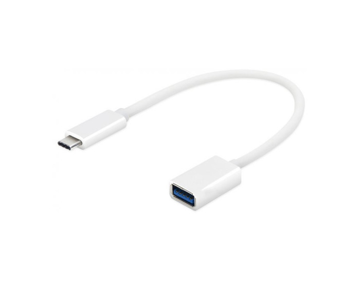 Переходник OTG USB to Type-C, (0,15m)