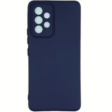 Чехол-силикон Silicone Lakshmi Full Camera Samsung A73 5G (Синий/ Midnight Blue)