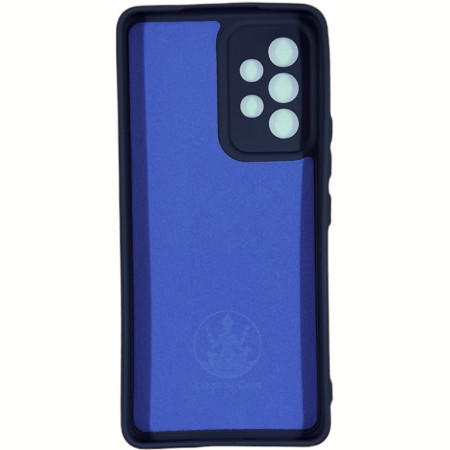 Чехол-силикон Silicone Lakshmi Full Camera Samsung A73 5G (Синий/ Midnight Blue)