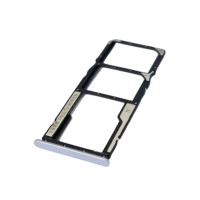 Держатель SIM-карты для Xiaomi Redmi 10A, серый (Класс B)