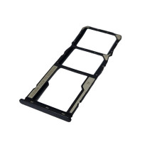 Держатель SIM-карты для Samsung A05, A055, black (Класс B)
