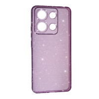 Чохол-силікон Clear Shine Xiaomi Redmi Note 13 Pro 4G / Poco M6 Pro фіолетовий