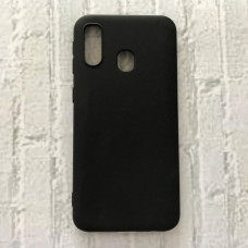 Чехол-силикон Smtt Samsung A40 A405 Black