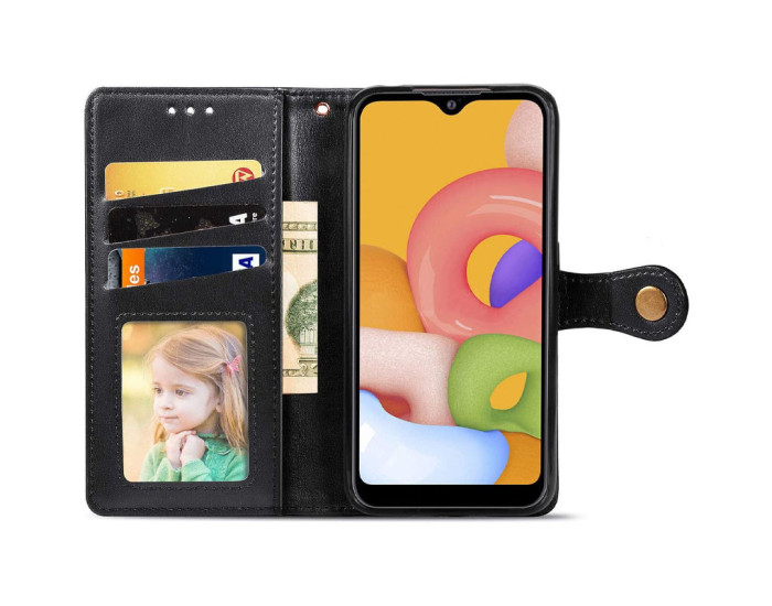 Чохол-книга шкіряний GETMAN Gallant Samsung Galaxy S24 / S25, чорний