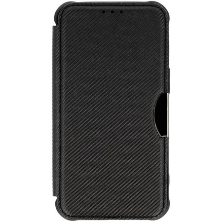 Чехол-книга Getman Razor Carbon Xiaomi Redmi Note 13 Pro 4G / Poco M6 Pro 4G черный