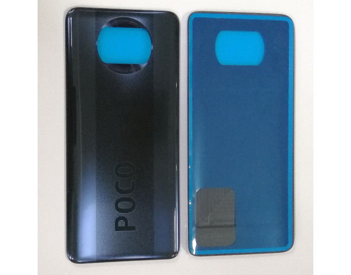Задняя крышка корпуса для Xiaomi Poco X3 Pro /Poco X3 , черная