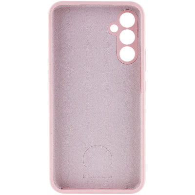 Чохол-силікон Silicone Lakshmi Full Camera Samsung S24 FE (Рожевий пісок)