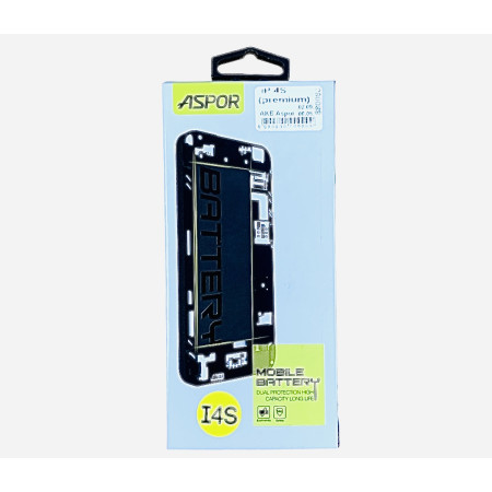 Аккумулятор Aspor iPhone 4S, 1430 mAh