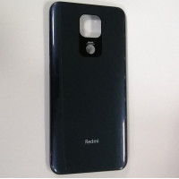 Задняя панель корпуса для Xiaomi Redmi Note 9 черная (Класс B)