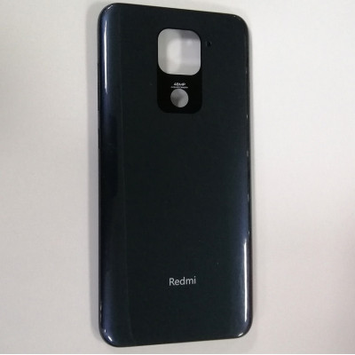 Задня панель корпуси для Xiaomi Redmi Note 9 чорна