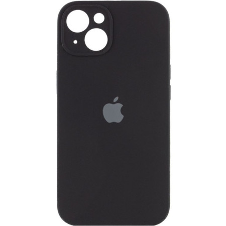 Чехол-силикон оригинал Full Camera Soft Matte iPhone 13 Black (Класс B)