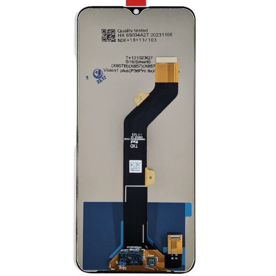 Дисплей с сенсорным экраном (модуль) Tecno Spark Go 2022 KG5m, черный