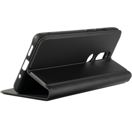 Чехол-книга Leather Gelius Shell for Nokia 2.4 Black