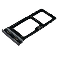 Держатель SIM-карты для Samsung A525 A52, A526 A52 5G, A725 A72, A726 A72 5G, черный  (Класс B)
