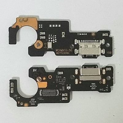 Шлейф для Xiaomi Redmi Note 10 5G / Poco M3 Pro 5G, конектора зарядки, High Copy