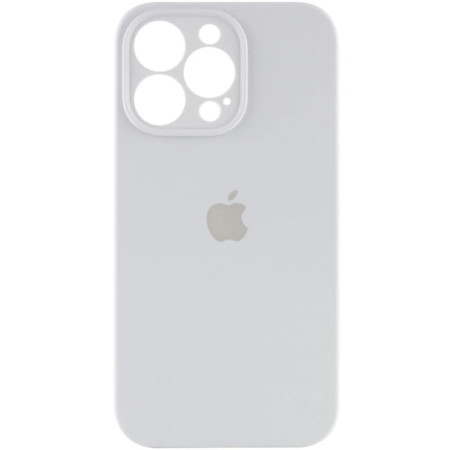 Чехол-силикон оригинал Full Camera Soft Matte iPhone 16 Pro Max White (Класс B)