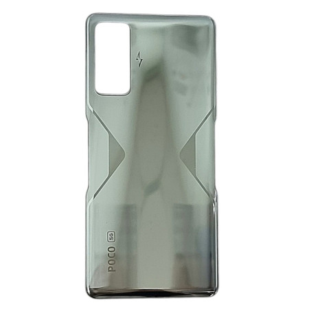Задняя крышка для Xiaomi Poco F4 GT, Silver/Grey (Класс А)