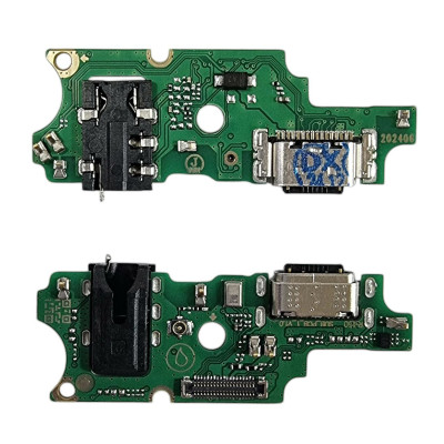 Шлейф для Infinix Note 40 Pro, конектора зарядки, мікрофона, з компонентами Copy