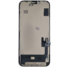 Дисплей з сенсорним екраном (модуль) iPhone 14, чорний OLED GX