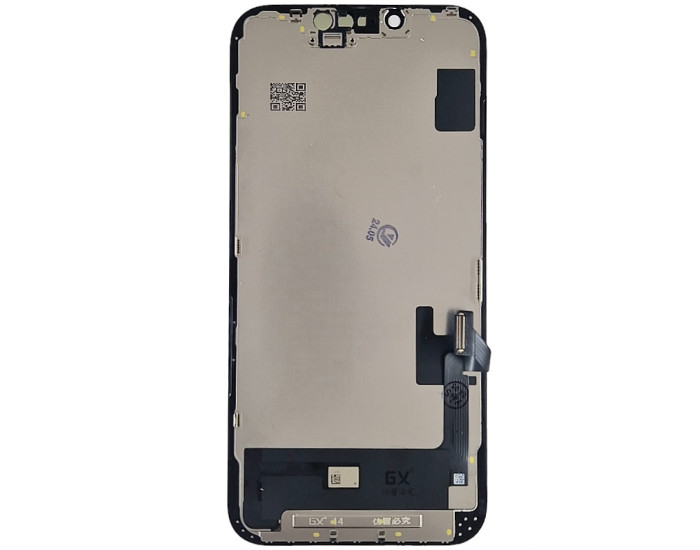 Дисплей з сенсорним екраном (модуль) iPhone 14, чорний OLED GX