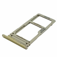 Держатель SIM-карты для Samsung G970F Galaxy S10e, G973F, Yellow (Класс B)